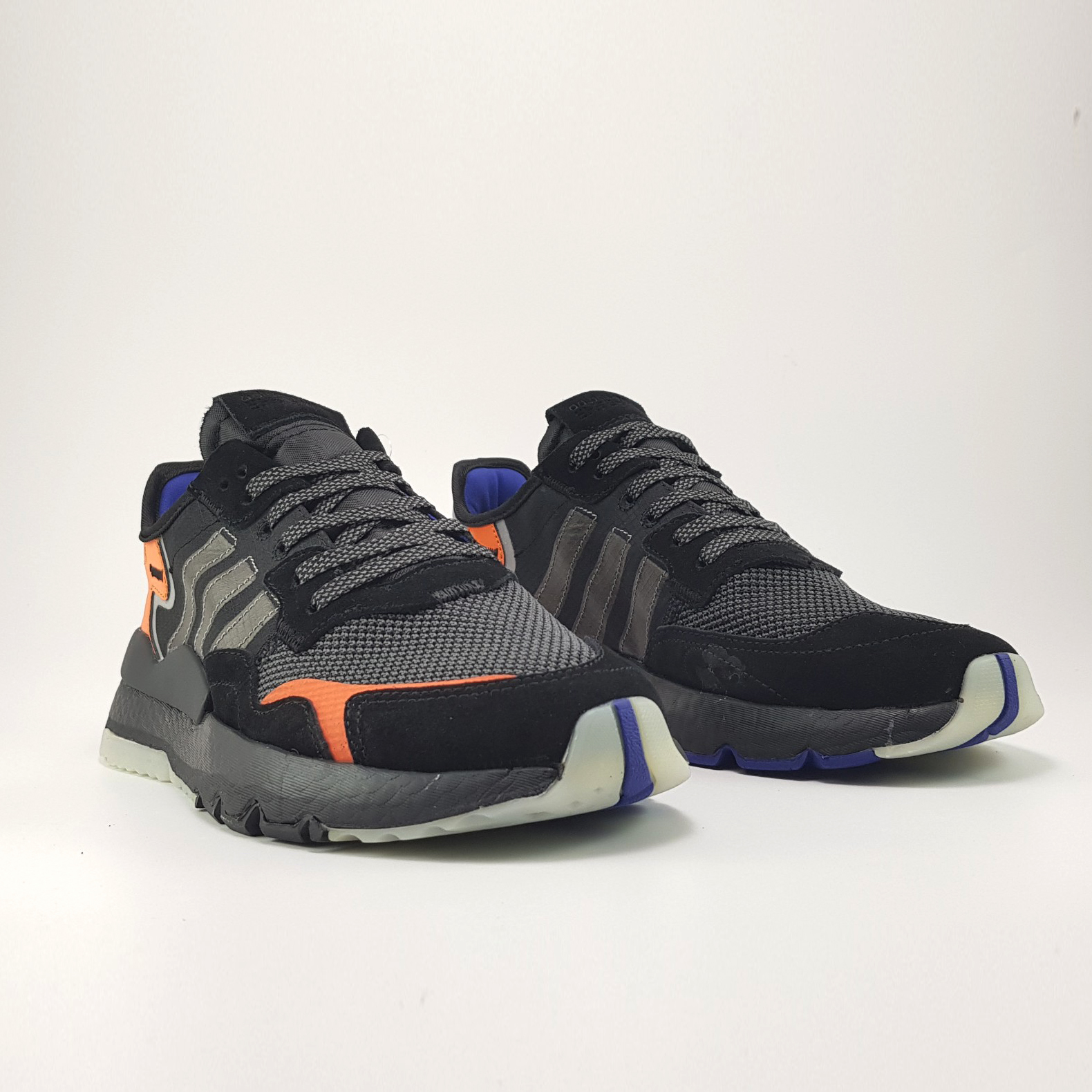 Giày sneaker nam Nite Jogger 2019 Black/Orange size 39