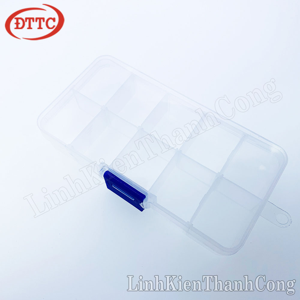 Hộp Đựng Linh Kiện 10 Ngăn (129x66x22mm)