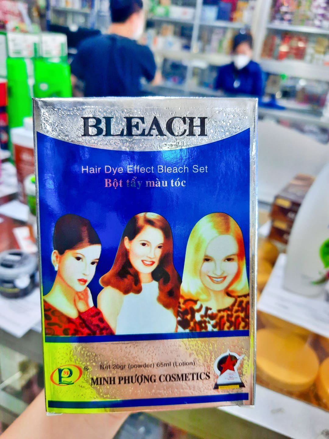 BỘT TẨY MÀU TÓC BLEACH MINH PHƯỢNG