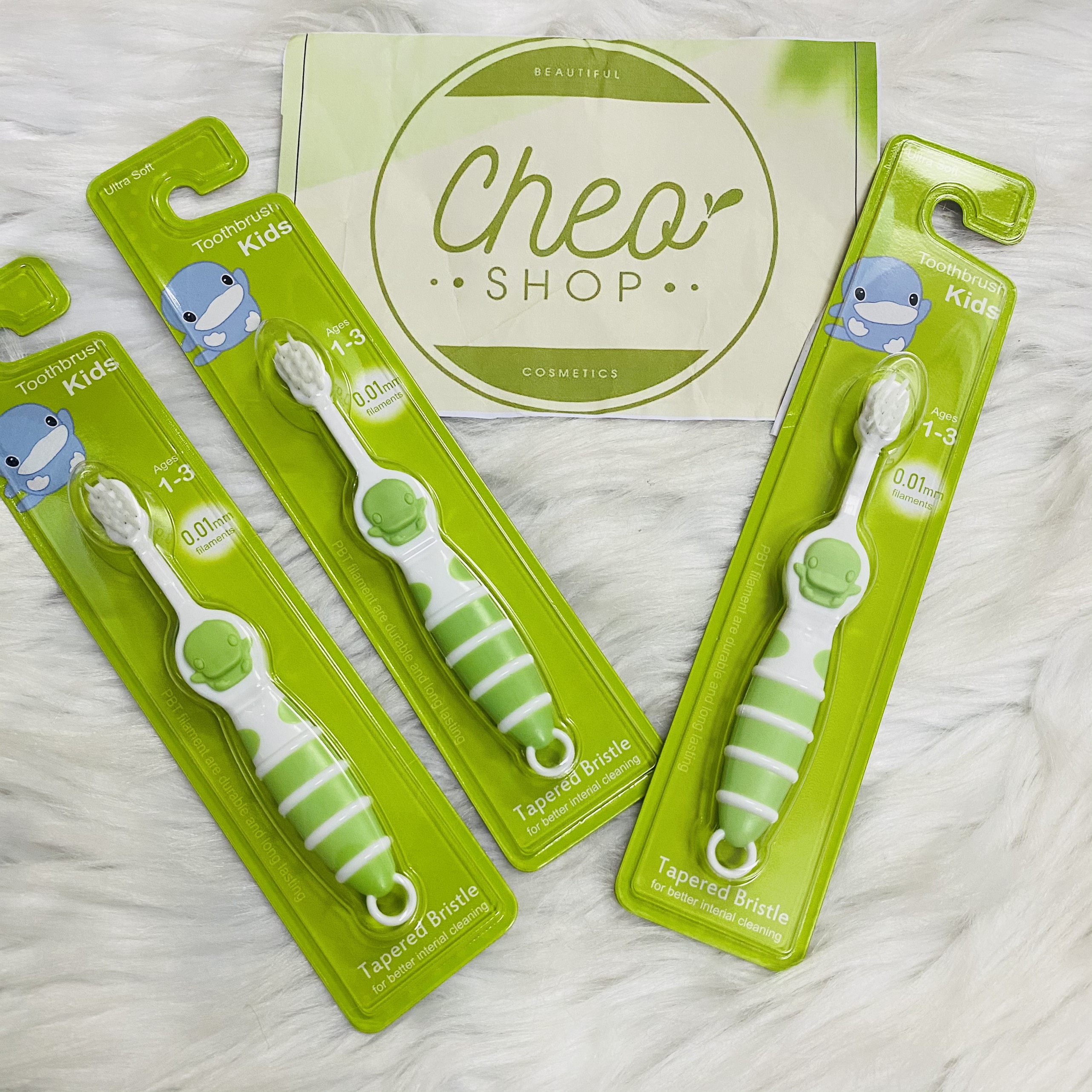 [HCM]Bàn chải đánh răng cho bé kuku [CHÍNH HÃNG] 1-3 tuổi