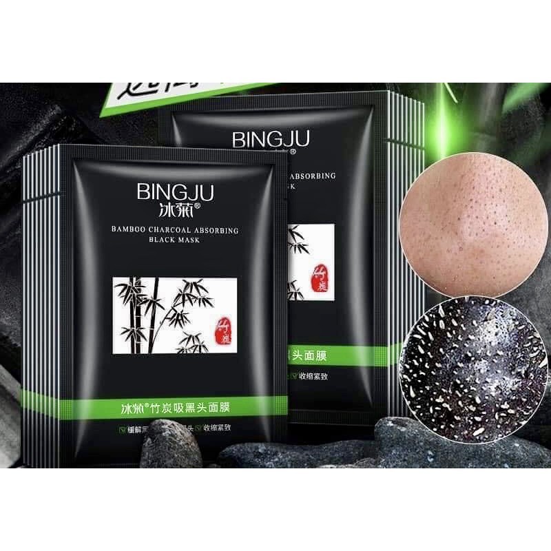 GEL LỘT MỤN BINGJU ĐẦU ĐEN