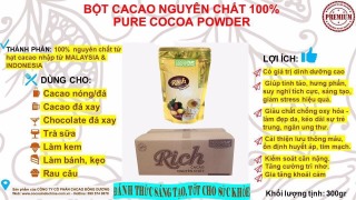 [HCM]Combo 30 Túi Cacao Rich nguyên chất 300gr (9Kg) thumbnail