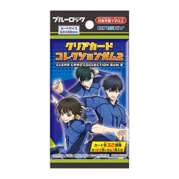 Thẻ Blue lock Thẻ nhân phẩm random Gói clear card vol 2