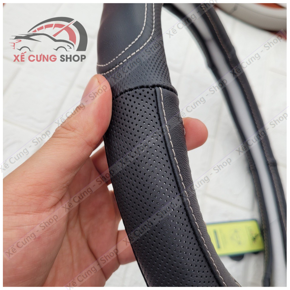 Bọc Vô Lăng Da Thật 100% Nguyên Tấm Cao cấp