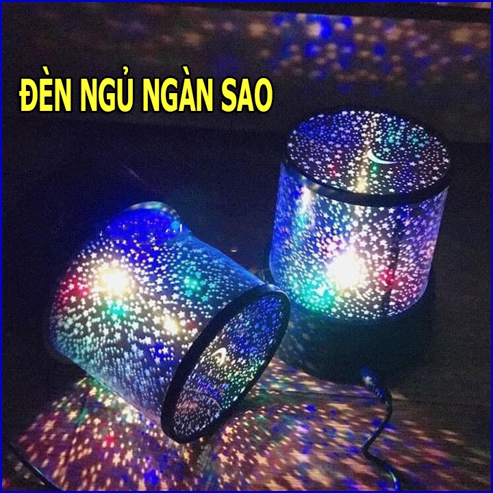 Đèn ngủ chiếu ngàn sao mẫu mới ( có dây sạc )