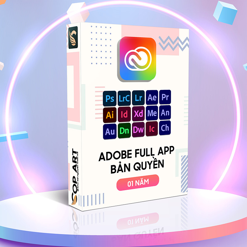 Adobe Full App 1000GB Cloud 1 năm