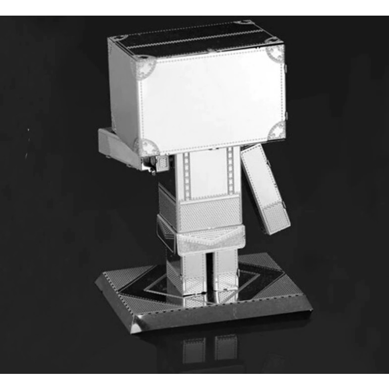 Mô Hình 3D Kim Loại Robot Carton (chưa ráp)