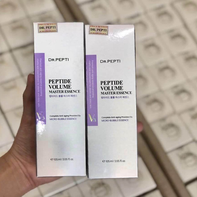 Serum Dưỡng Trắng Da Dr Pepti+ Peptide Volume Master Essence - 50ml & 105ml