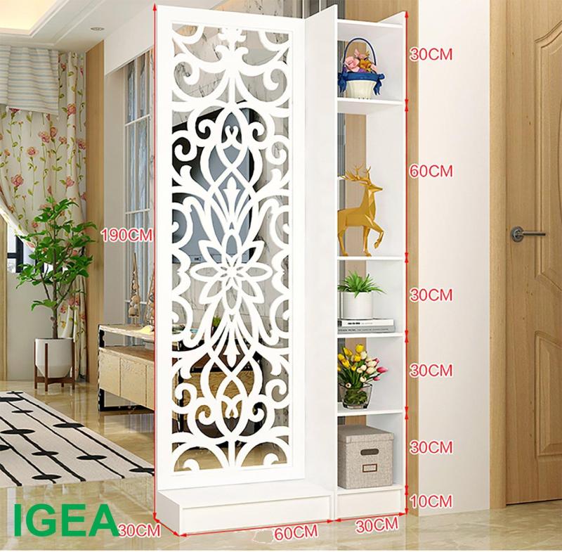 Bình Phong vách ngăn Liền Kệ Hoa Lá Tây IG491
