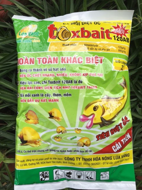 Bả diệt ốc sên Toxbait 60AB dạng hạt 1kg