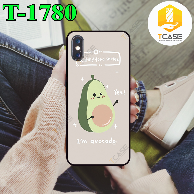 Ốp lưng Tcase dành cho Iphone XS Max in hình trái bơ