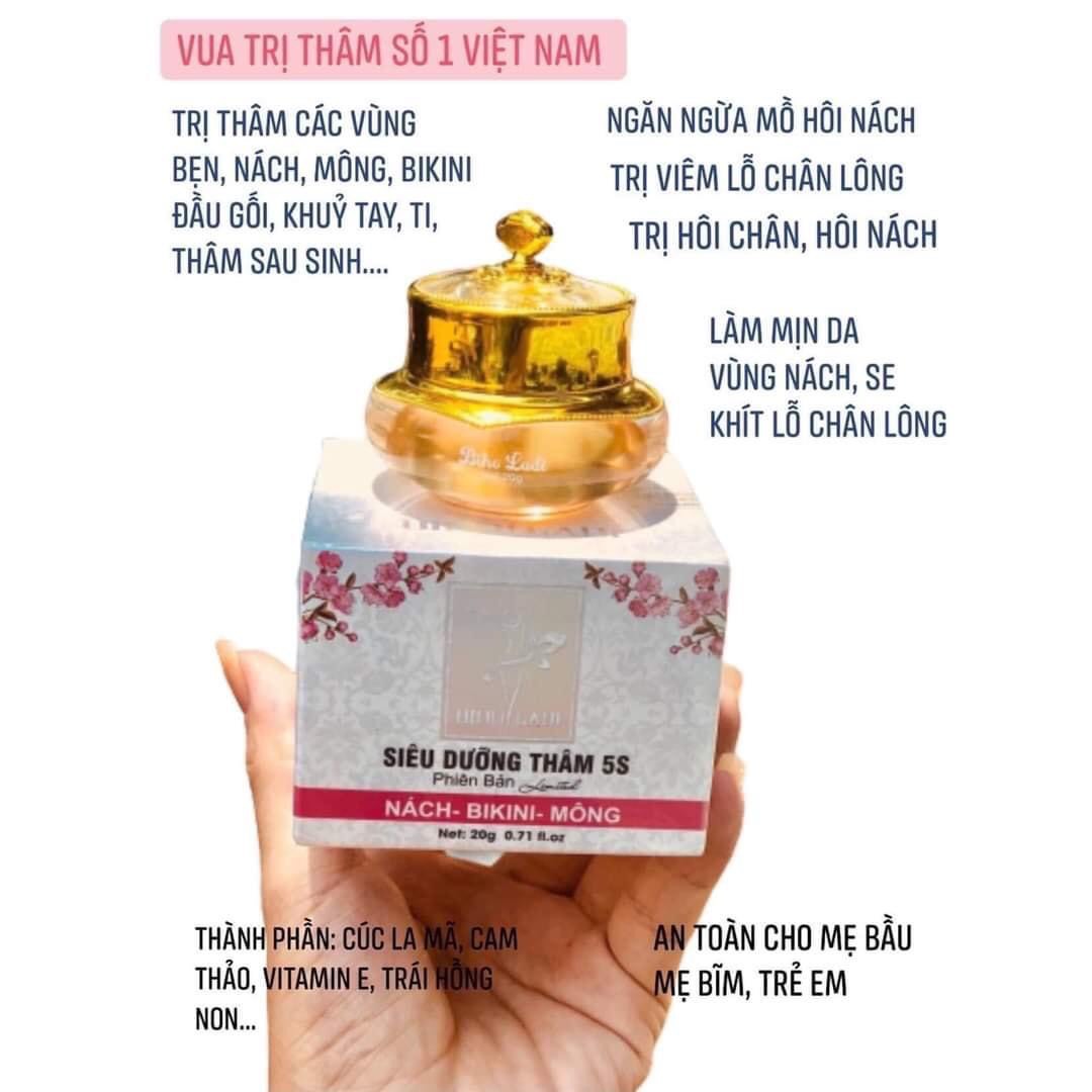 [HCM][HÀNG CHÍNH HÃNG] Kem Siêu Dưỡng Thâm 5S Biho Ladi