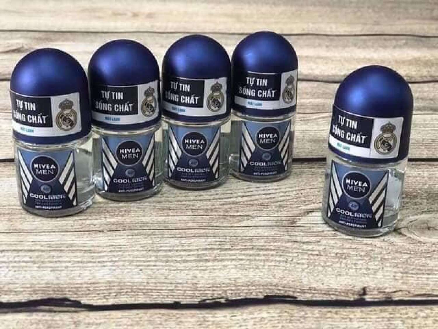Set 5 chai lăn khử mùi nivea 12ml