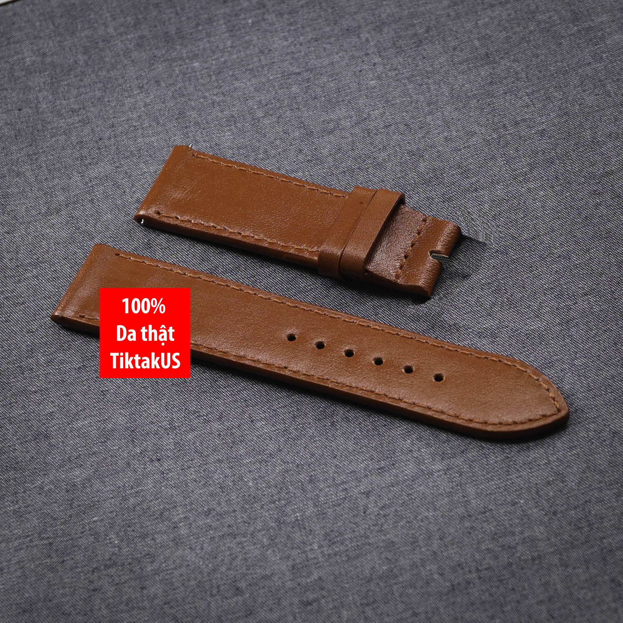 Vintage cowhide watch band (without buckle) colorful full size : 18mm - 19mm - 20mm - 21mm - 22mm