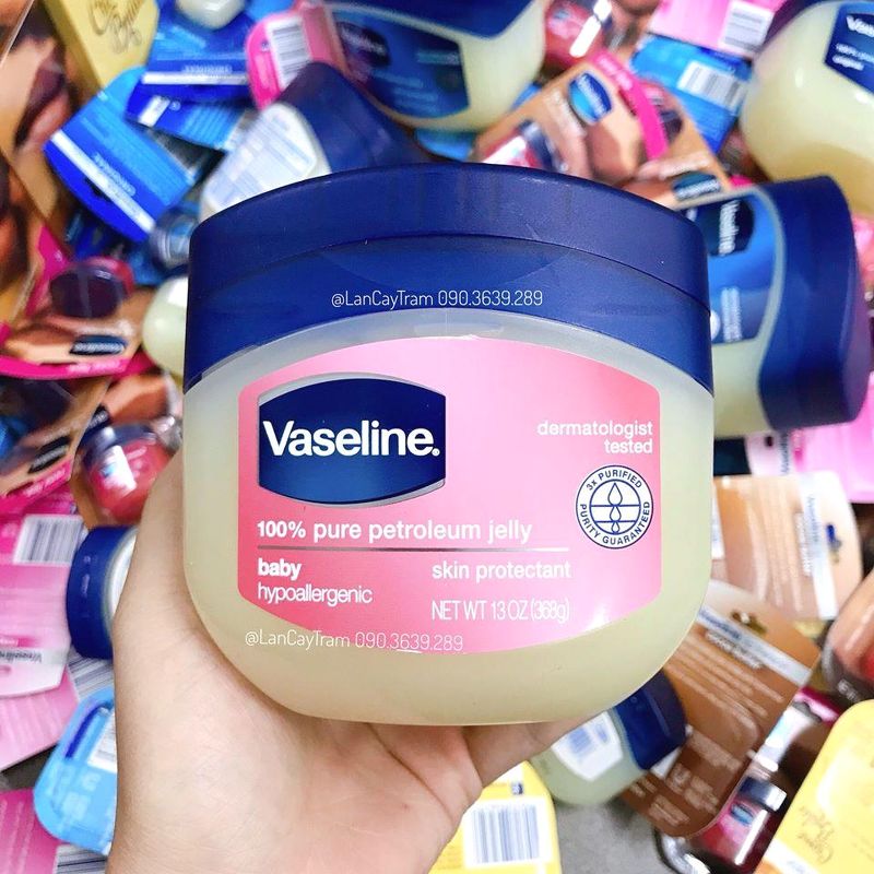 [HANGMYNHAP] SÁP DƯỠNG DA ĐA NĂNG VASELINE BABY MỸ 368G