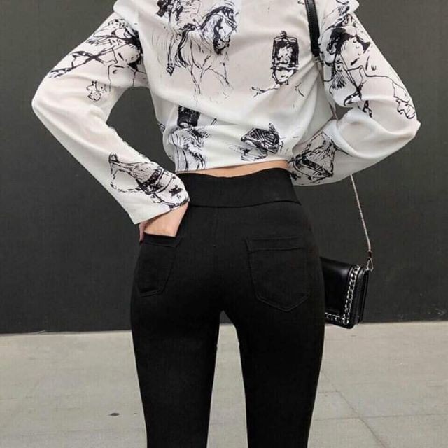 Quần legging cạp 7 phân siêu hot hit 11.11