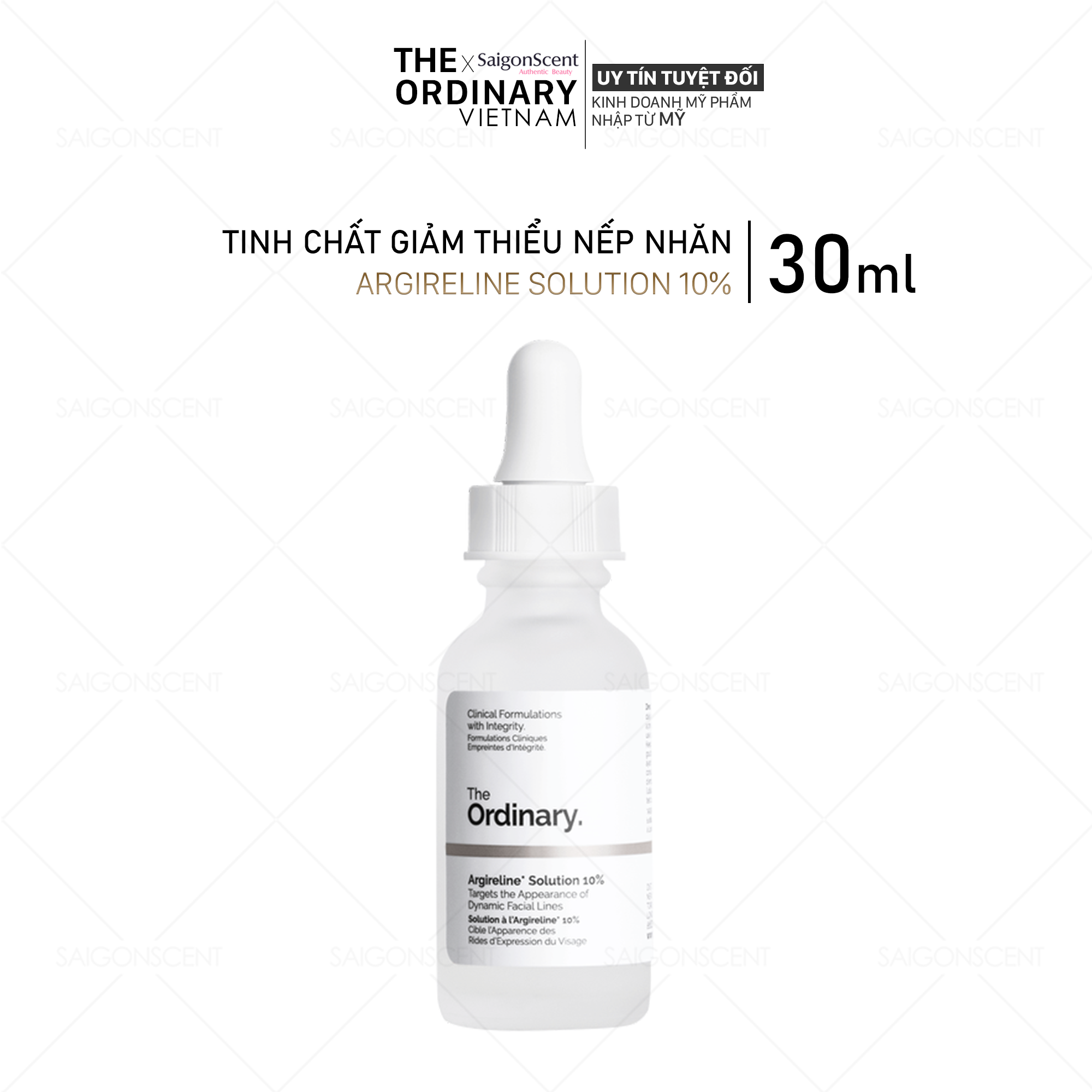 Tinh chất chống lão hoá săn chắc da The Ordinary Argireline Solution 10% (30ml)