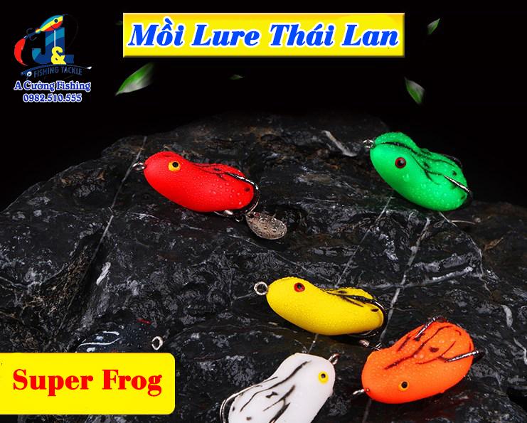 Mồi Câu Lure Cá Lóc Thái Lan HOT Siêu Nhậy Super Frog