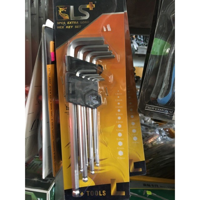Bộ lục giác bông 9 cây - Chính hãng LS