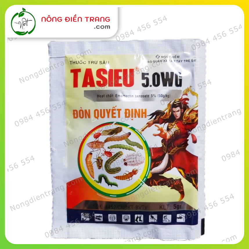 Thuốc trừ sâu sinh học tasieu 1.9ec -chuyên trừ sâu, rầy, nhện đỏ, bọ xít, bọ trĩ