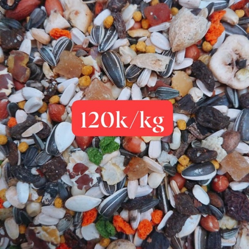 Hạt mix Ý cao cấp cho Vẹt gói  1kg