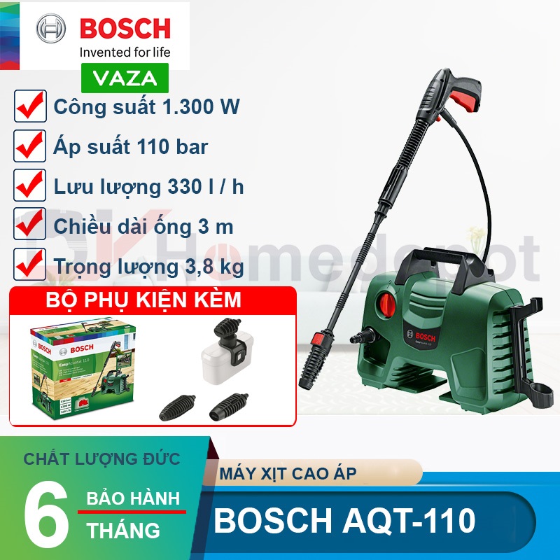 Máy xịt rửa cao áp Bosch AQT 110/ 33-11