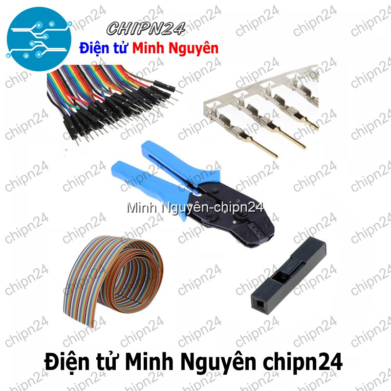 [25 cái] (I2) Lõi Header SM Dupont Đực 2.54mm (Dùng bấm đầu dây điện cho Dây cắm Testboard) - HH004995