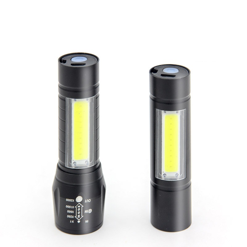 [HCM]Đèn Pin Zoom 2 Chế Độ Loại 1 Siêu Sáng