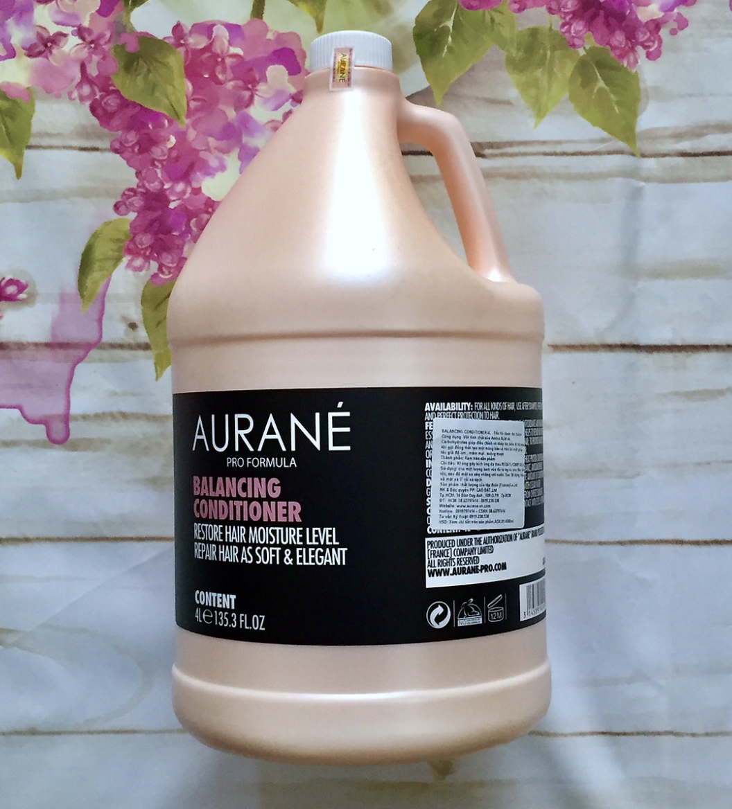Dầu Xả Aurane Protein Moisturizing 4000ml Mở Biểu Bì Tóc