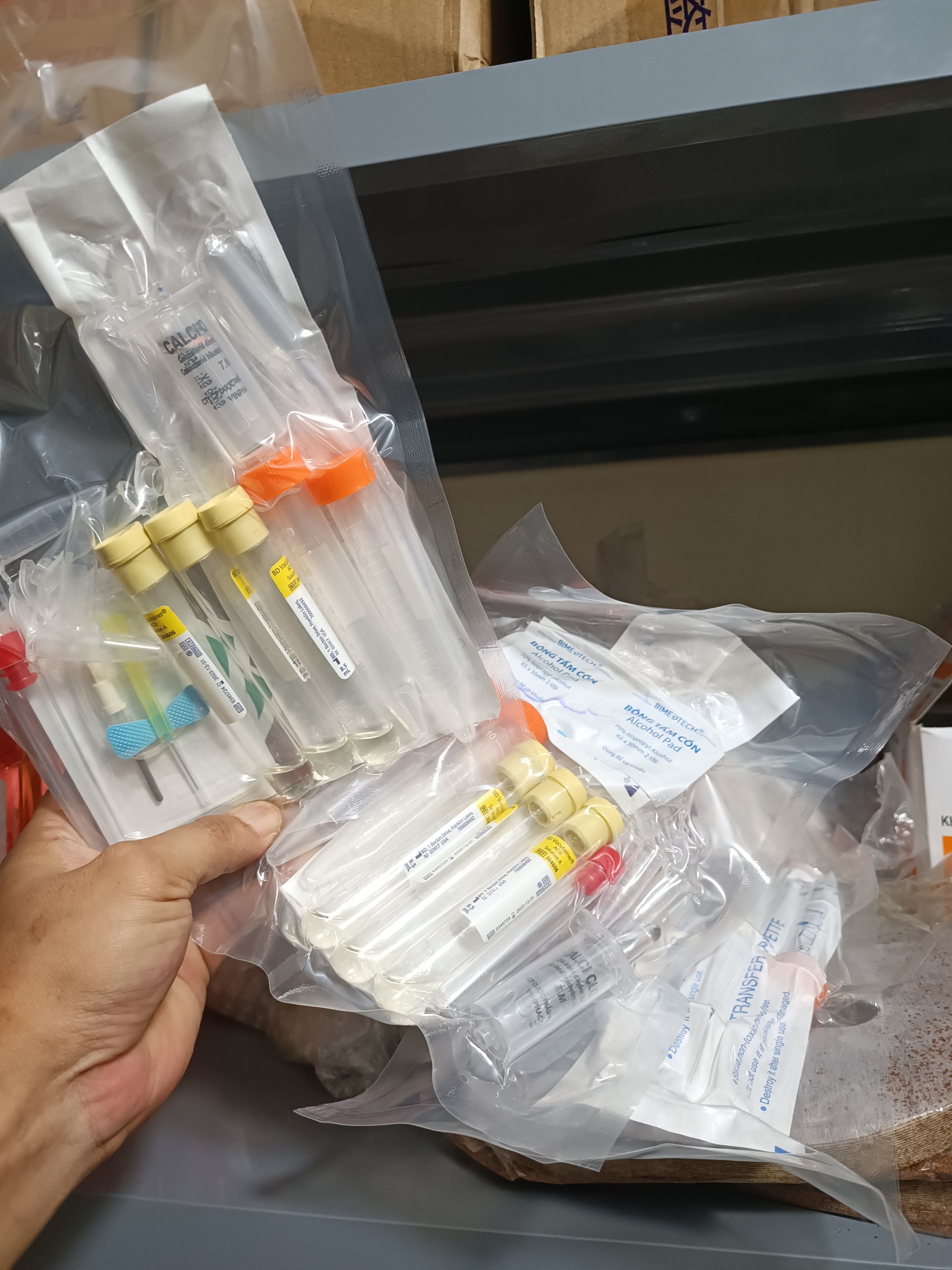 Bộ kit prp chứa hoạt hoa tiểu cầu