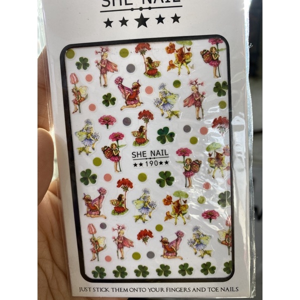 Sticker Dán Móng Thiên Thần - Rẻ Vô Địch