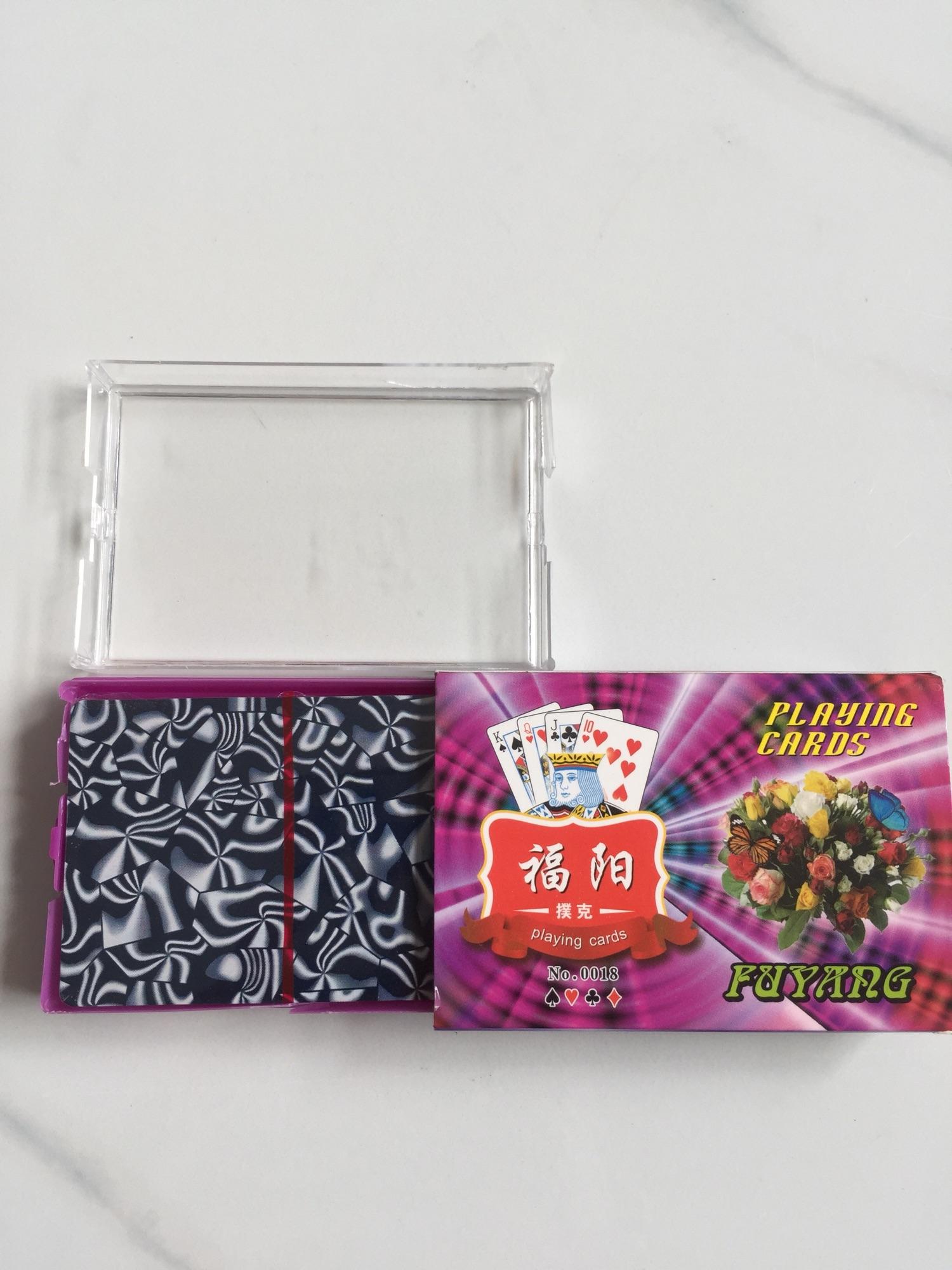 Combo 2 bộ bài Tây hộp nhựa