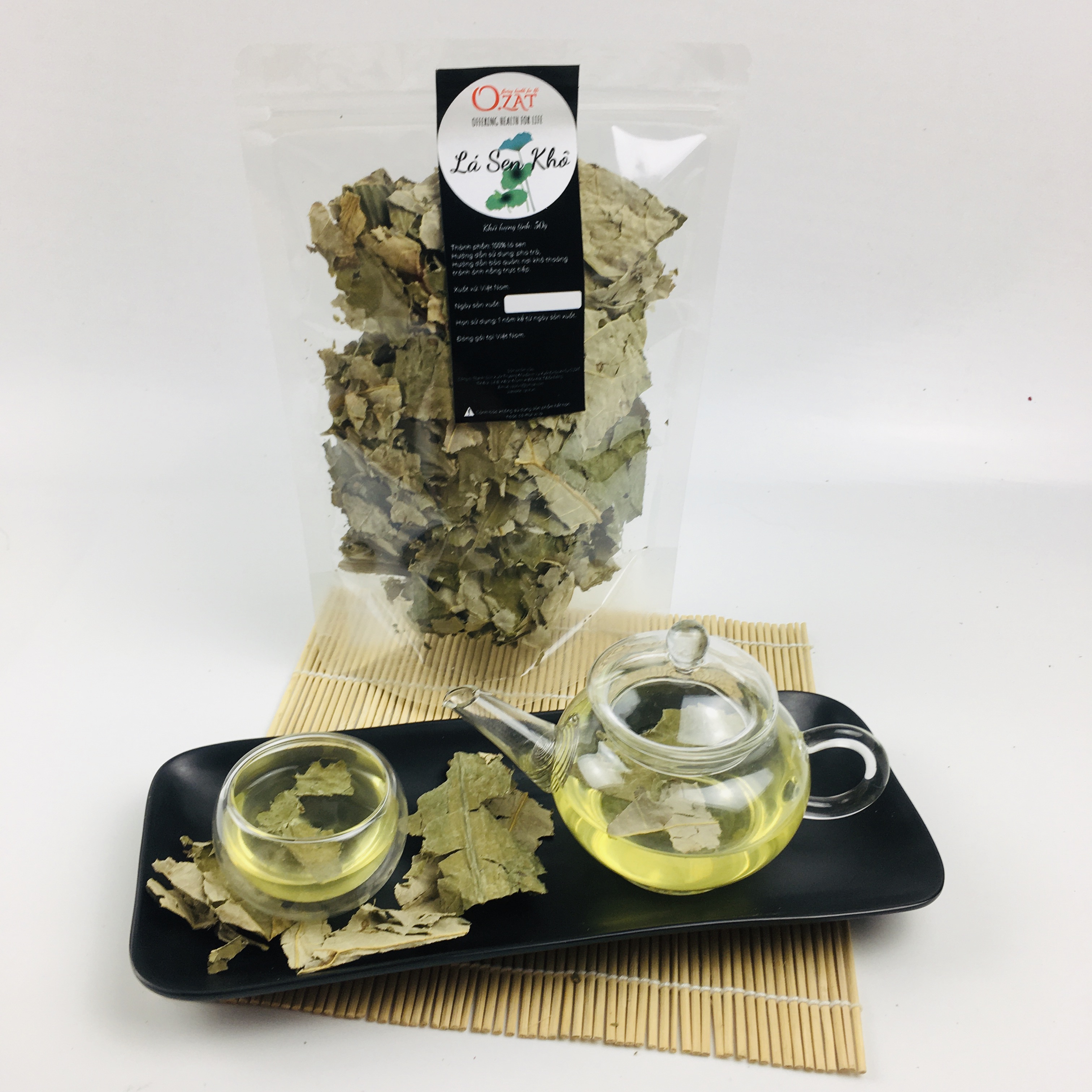 Trà lá sen sấy khô O.ZAT 100g