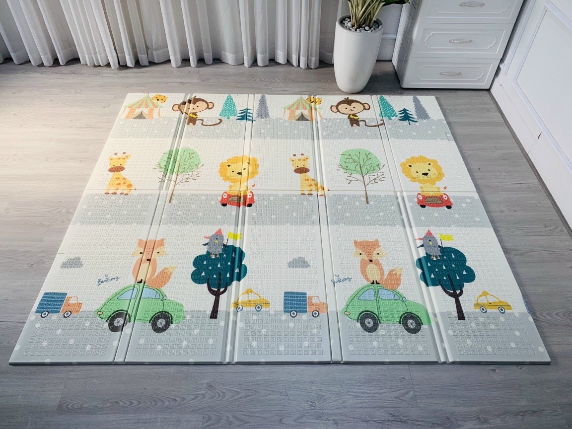 Thảm Xốp XPE HONPER loại dày 1-1.5cm - BH 6 tháng