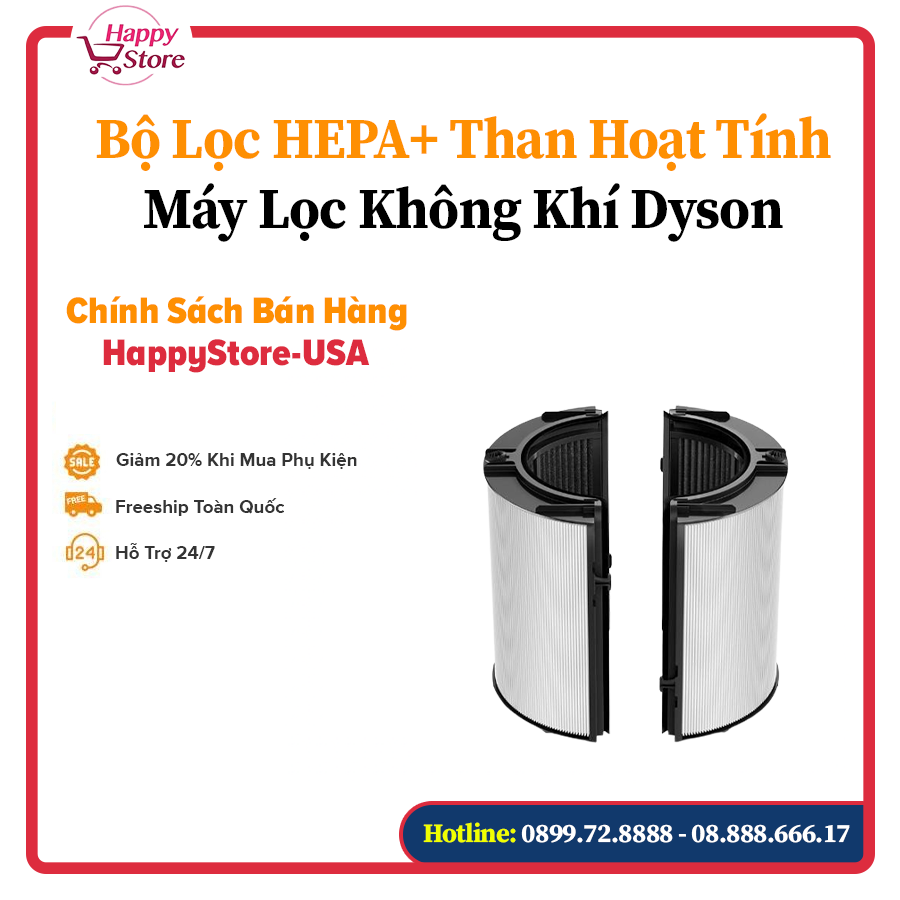 [PHỤ KIỆN CHÍNH HÃNG] BỘ LÕI LỌC QUẠT DYSON TP06, HP06, PH01, PH02
