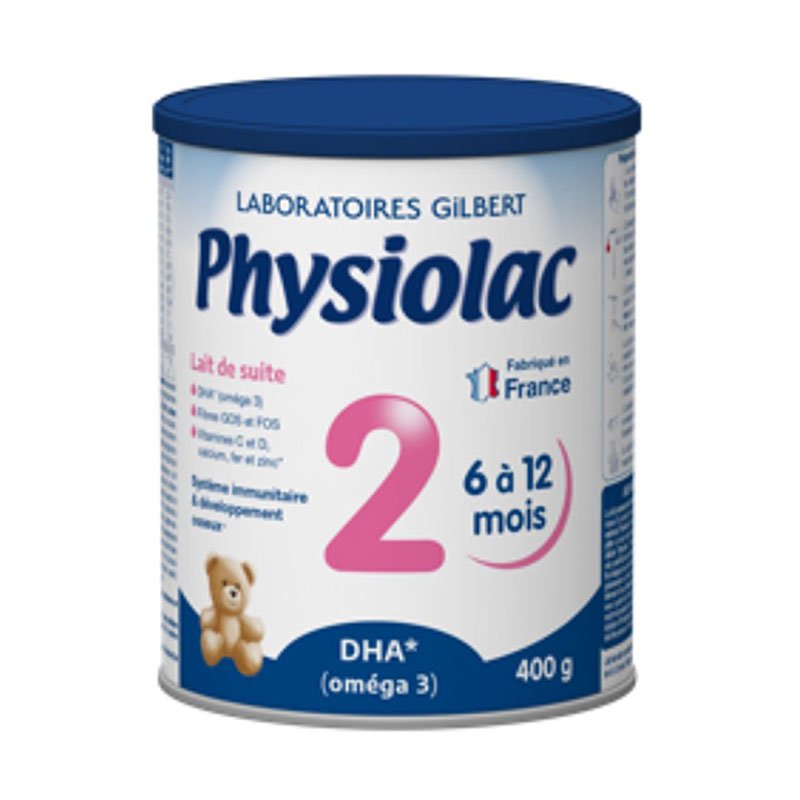 Sữa Physiolac Số 2 - 400g (6-12 Tháng)
