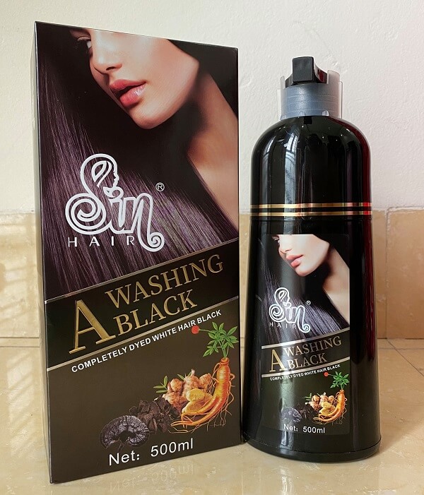 Dầu Gội Phủ Bạc Sin Hair