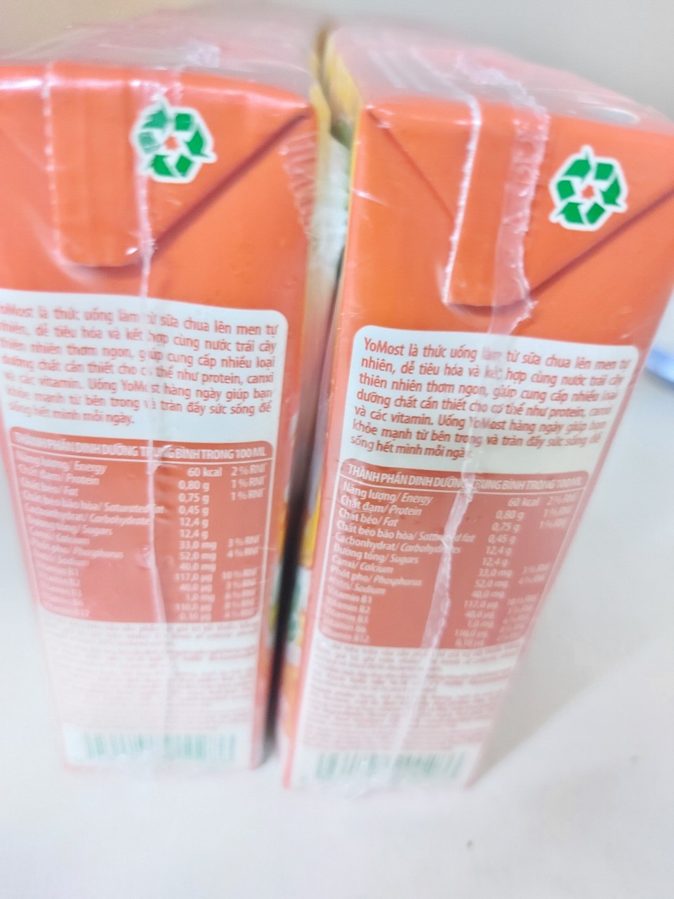 Combo 2 Lốc  sữa chua uống  YoMost 8 x 170ml