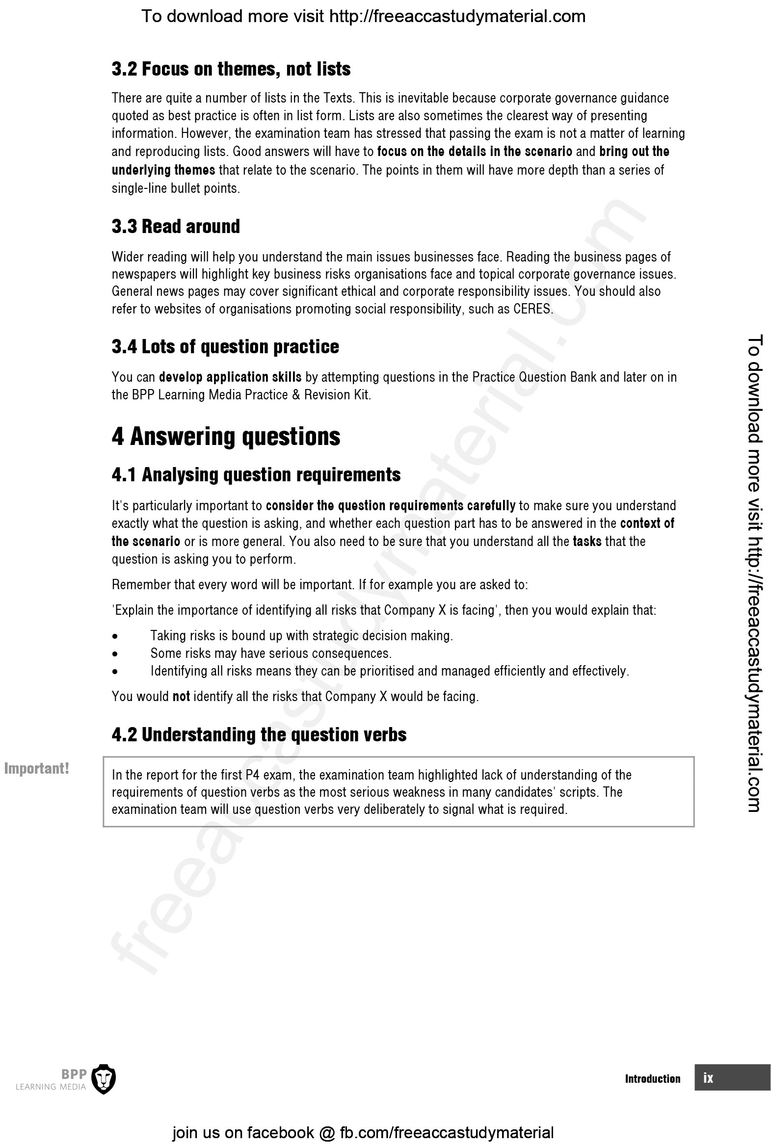 ACCA P4 Advanced Financial Management Study Text
