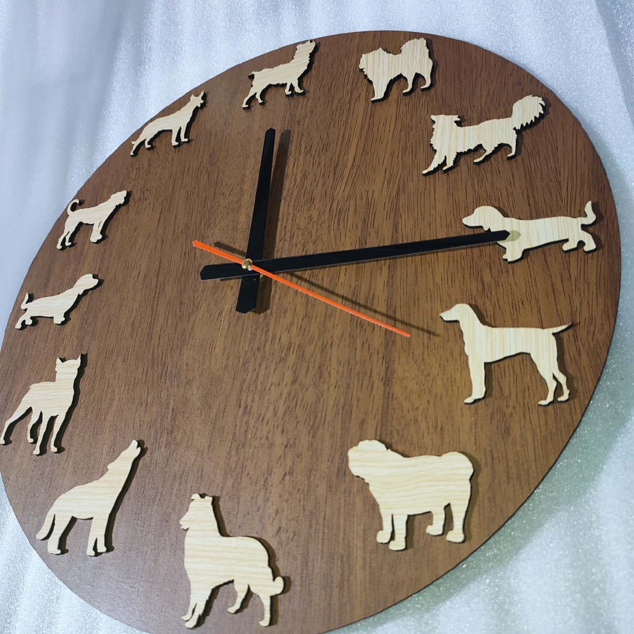 Đồng hồ treo tường 12 con giáp độc lạ Clock Decor