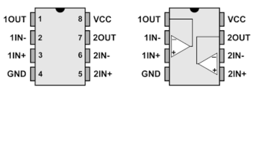 [ 3 CON ] LM393 ic so sánh dip 8