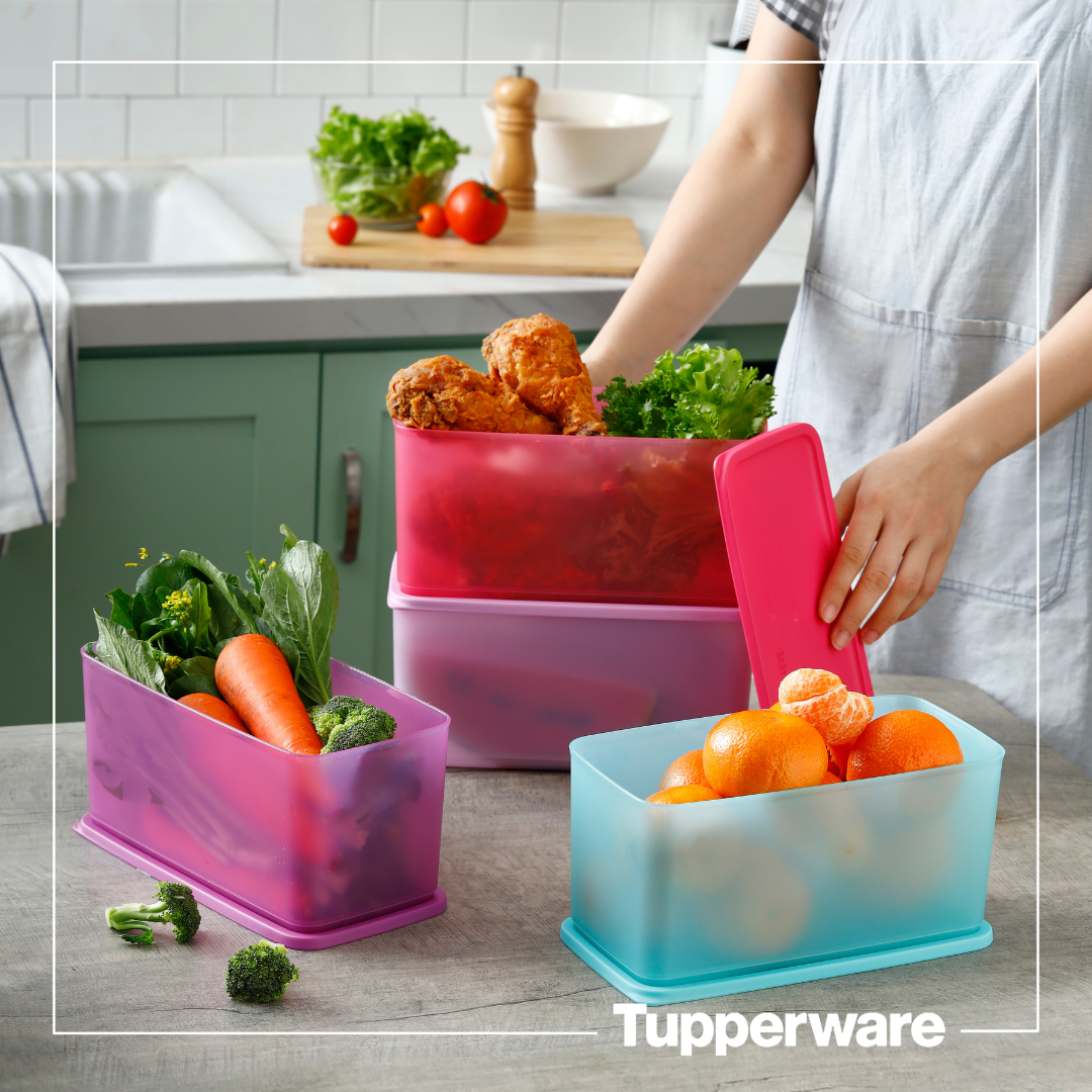 Bộ Hộp Tupperware Bảo Quản Thực Phẩm Funtastic Four (4 Hộp)