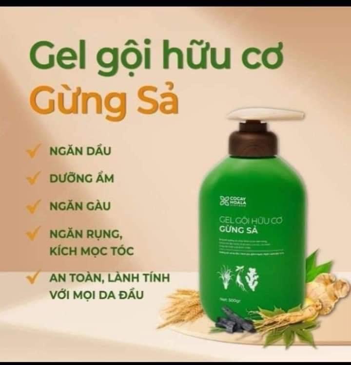 Xả Hàng - Dầu gội Gừng Sả