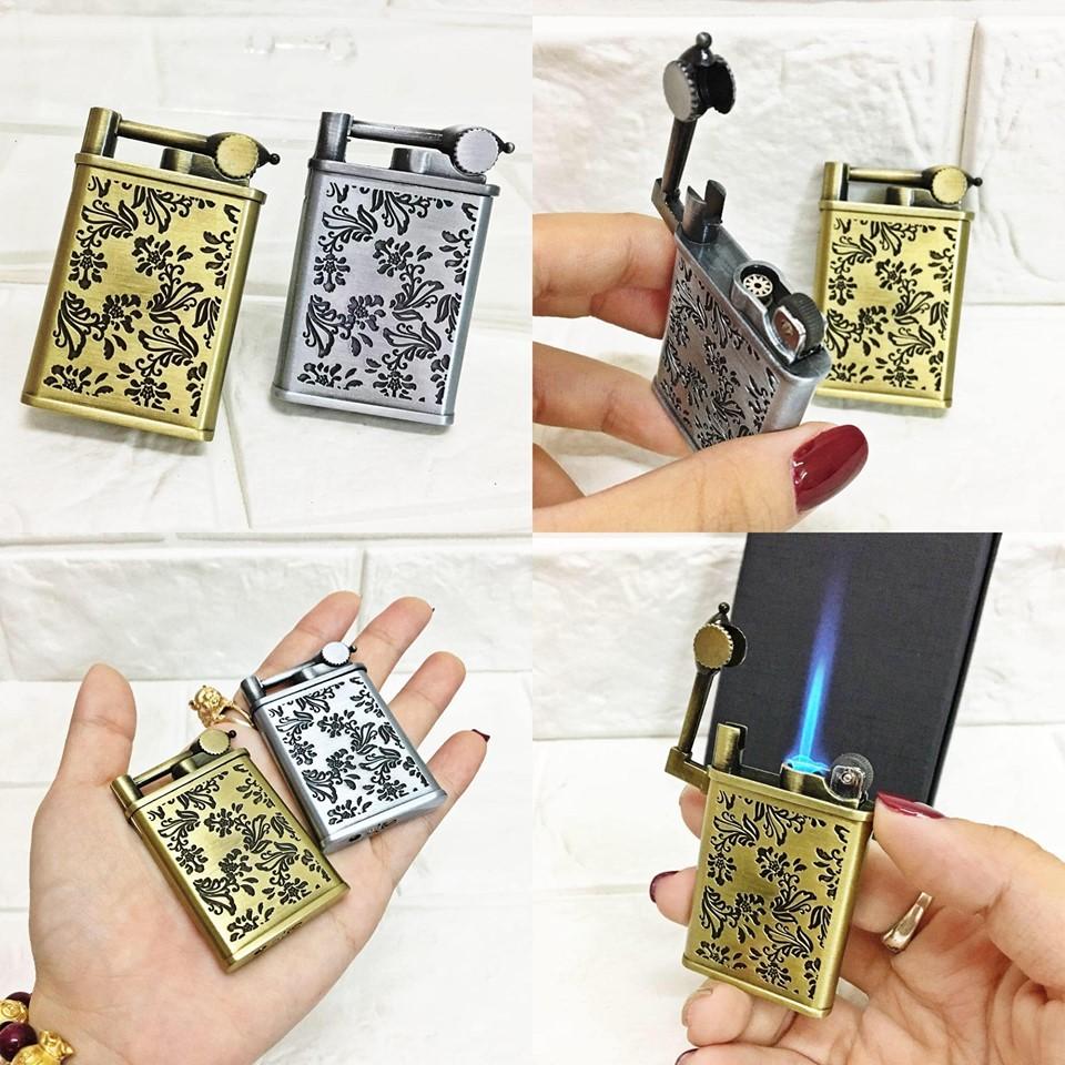[HCM]BẬT LỬA KHÒ CHIEF KHẮC HOA VĂN LỬA HỎA TIỄN - (XÀI GAS)