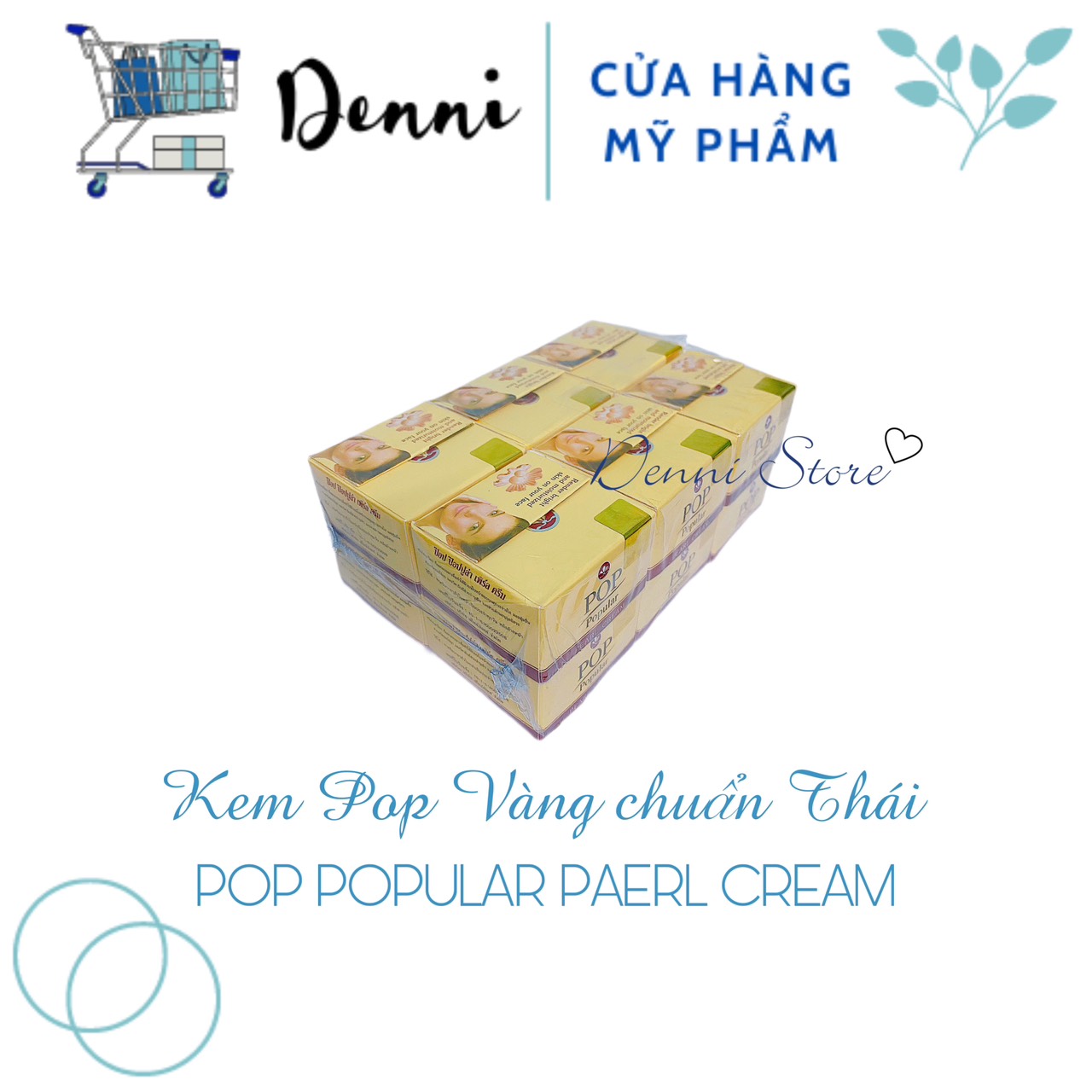 [Hcm]Wholesale 1 Lot of Thai Yellow Pop Ice Cream 4g (12 Boxes)