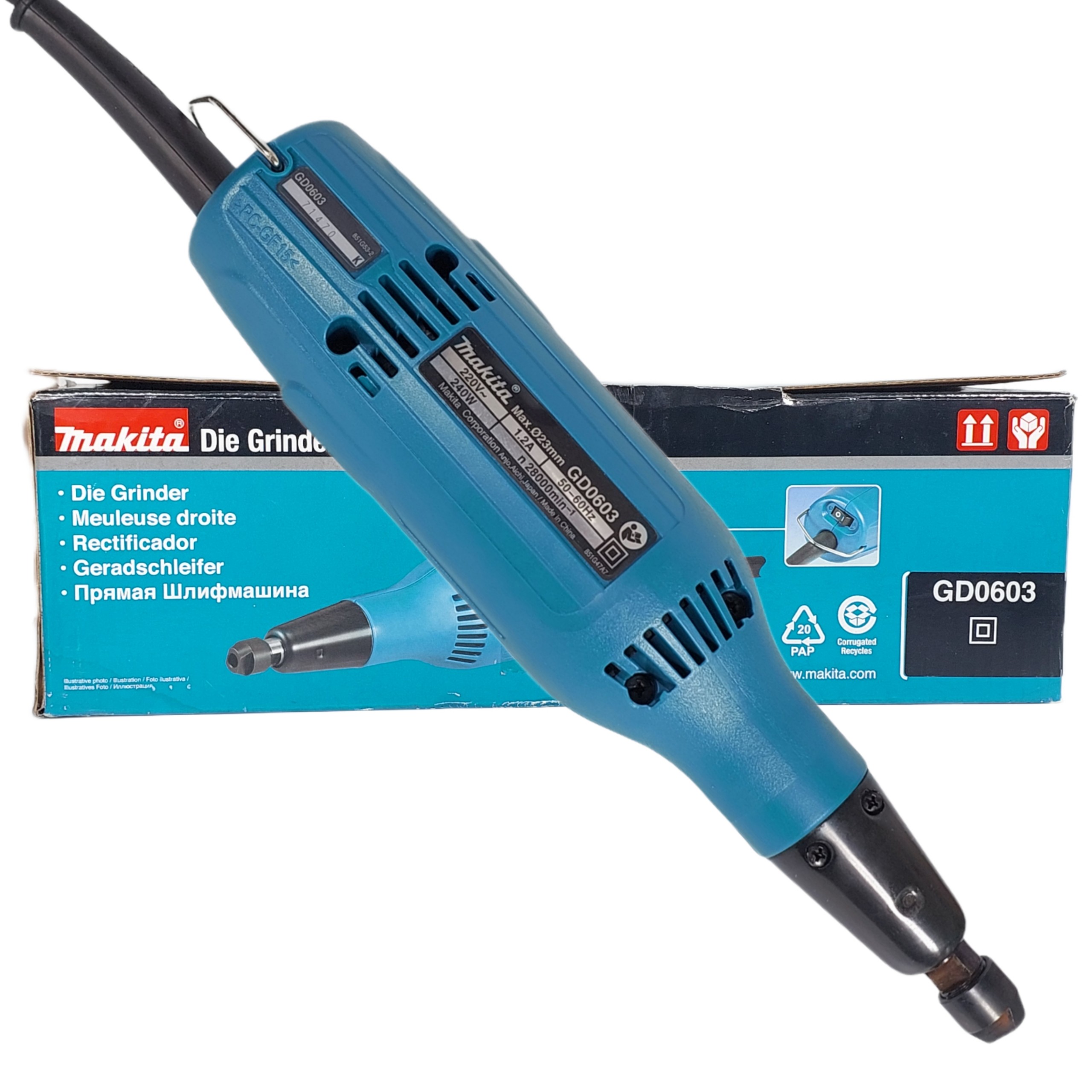 Máy mài khuôn 240w makita gd0603