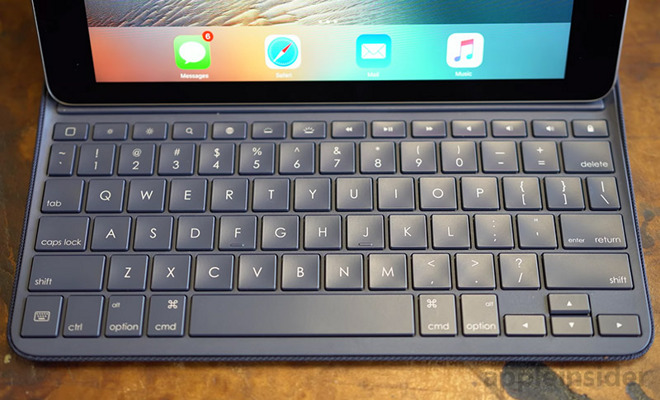 [HCM]Bàn Phím Logitech Create Cho iPad Pro 9.7 Kiêm Bao Da - Có Đèn Bàn Phím