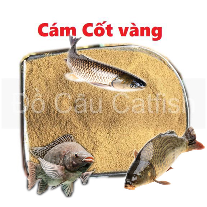 CÁM CỐT VÀNG,CÁM CỐT ĐEN CÂU CÁ-60% ĐẠM-CÁM CÂU CÁ-THỨC ĂN CÁ
