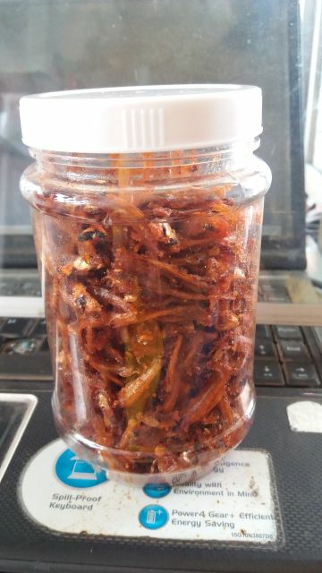 Cá cơm sữa rim đặc sản phan rang
