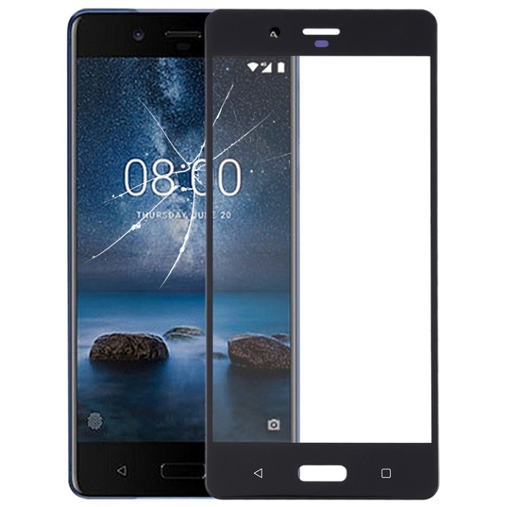 Nokia 8 screen glass replacement tempered glass